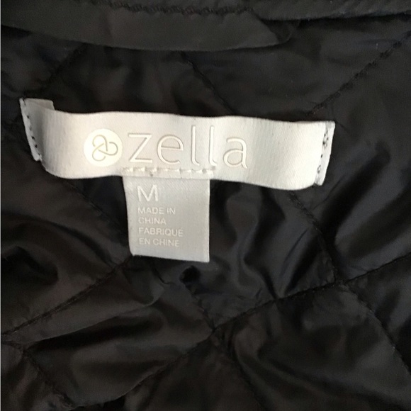 ZELLA Longline Quilted Bomber Jacket - Picture 8 of 10